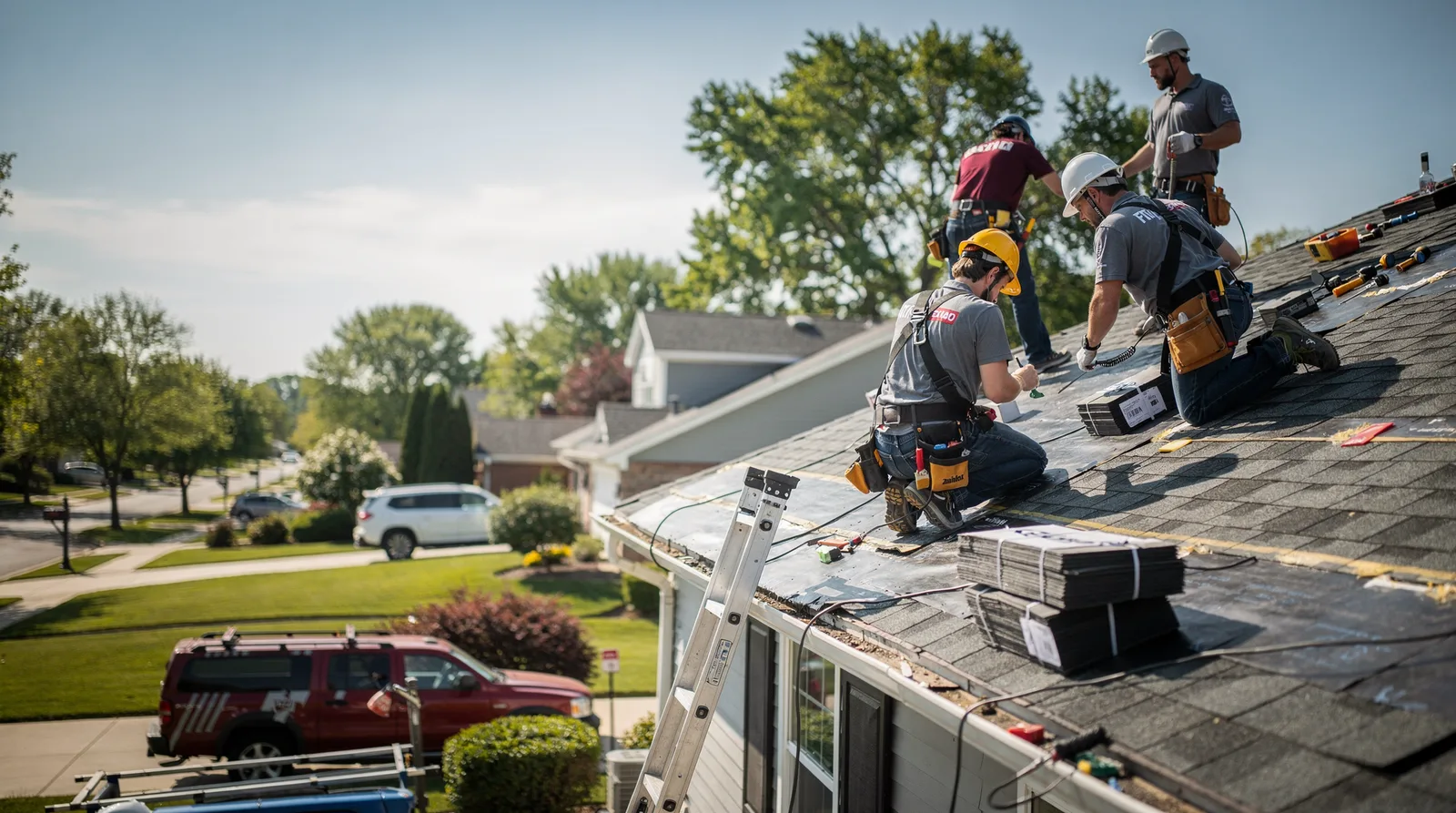 Roof Repair in Glenview, IL around you